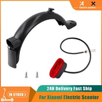Durable Rear Wheel Fender for Xiaomi Scooter 1S and PRO 2 Back Mudguard Wing add Taillight Hook License Plate Accessories