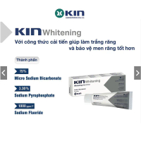 Kem Đánh Răng Làm Trắng Răng Kin Whitening 75ml | Marathon Dental