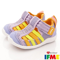 ★IFME日本健康機能童鞋-透氣機能鞋IF22-800477淺紫(寶寶段)
