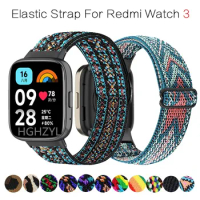 Replacement Bracelet For Redmi Watch 3 Active Strap Nylon Loop Elastic Wristband CorreaFor Xiaomi Redmi Watch 2 Lite Smart Watch