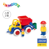 《瑞典 Viking toys》Jumbo恰克回收車(含2只人偶) 東喬精品百貨