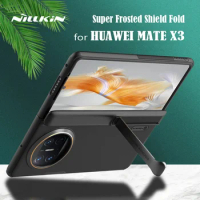 for Huawei Mate X3 Case Nillkin Super Frosted Shield Case Finger-Print Ultra Thin with Stand Cover for Huawei Mate X3 Matte Case