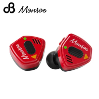 DEBAUCHE BACCHUS DB MONROE HIFI Dual Dynamic Driver In-Ear Monitor Earphone 3.5mm MMCX In-Ear Monitor Earphone