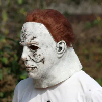 Halloween Michael Myers Mask Horror Carnival Mask Masquerade Cosplay Adult Full Face Helmet Halloween Party Scary Major Masks