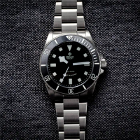 IPOSE IX&amp;DAO LHD Titanium Watch PT5000 Mechanical Watch Sapphire Stainless Steel BGW-9 Automatic Men's 39mm Diving Wristwatch