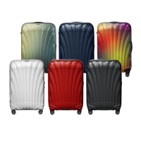 【Samsonite 新秀麗】25吋 C-LITE 強韌超輕量Curv大容量頂級行李箱/旅行箱/貝殼箱(多色可選)