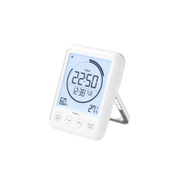 【Mooas】韓國5合1防水智慧時鐘計時器(浴室計時器、廚房計時器、時間管理神器、番茄工作法)