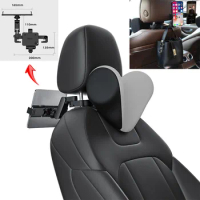 Adjustable Car Seat Headrest Pad Micro Fiber Memory Foam Pillow Head Neck Rest Support Cushion with Hook Travel for Kids Adult