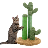 Warehouse Free Shipping Hot Sale Cactus Cat Tree Scratcher Cat Scratching Posts