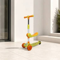 OEM SK-M290 Mainan Anak Skuter Otoped Sepeda Duduk 3 Roda 2in1 Ada Musik Lagu Lampu Scooter Anak rod