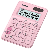 CASIO 10位元甜美馬卡龍迷你型計算機(MS-7UC-PK)-草莓粉