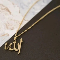 kalung nama gold titanium asli