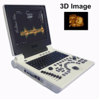 PW 3D Image Function Black and White 12 Inch LED Notebook Ultrasound Scanner Machine