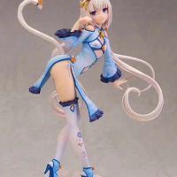 Alphamax Skytube Anime Nekopara Chocolat And Vanilla Cheongsam Ver. Pvc Action Figure Anime Figure Model Toys Collection Doll