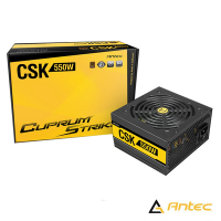 Antec 安鈦克 550瓦  80Plus 銅牌 電源供應器(CSK550)