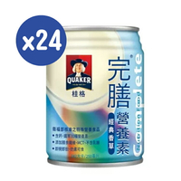 [母親節送禮]桂格 完膳營養素 經典香草250ml *24罐入【德芳保健藥妝】