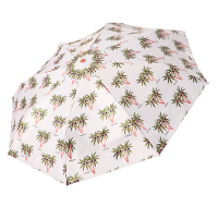 【RAINSTORY X BBH黑膠降溫傘】棕櫚沙灘抗UV降溫個人自動傘