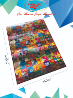 Karpet Spon EvaMat 150cm X 200cm Tebal 2,5mm/ Karpet Santai/ Karpet Piknik/ Karpet Spon Plastik Teba
