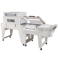 Semi-Automatic POF film L sealer heat shrink wrapping machine packing shrink machine