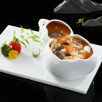 酒店特色葫蘆造型餐具餐廳創意陶瓷盤子明檔涼菜擺盤湯碗套裝