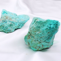 天然水晶原石毛料大鎮紙非洲松石礦物藍綠色能量雕刻石頭寶石