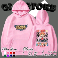 JAKET HOODIE ANAK MOBILE LEGEND KARAKTER HERO FANY