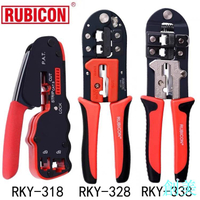 正品日本進口羅賓漢RUBICON網線鉗電訊壓線鉗6P 8P壓接鉗RKY-338-創美