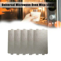 5 Pcs Universal Microwave Oven Mica Sheet Plates Waveguide Cover For Electric Hair-dryer Toaster Microwave Oven Warmer 116x65mm