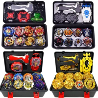 Takara Tomy Beyblade Toy Storage Box, Explosão Gyro Set, Caixa De Ferramentas De Combate, Pequeno Volume, Jogos, Metal Earth