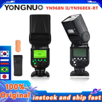 YONGNUO YN968N II YN968EX-RT TLL HSS Speedlite w/ LED Light +Trigger Transmitter 2.4G Wireless DSLR Flash for Canon Camera