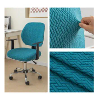 Elastic Chair Cover Premium Gaming Chair Cover Elastic Fabric Soft Texture 360-degree Full Coverage Breathable Moisture-wicking