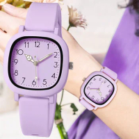 Fashion Women Watch Silicone Quartz Wristwatches for Women Clock Christmas Gift Valentine's Day Ladies Watches Reloj Mujer