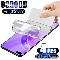 4Pcs Hydrogel Film Screen Protector For Huawei P40 P30 P20 P50 Lite For Huawei Mate 20 50 30 60 40 Film Lite Pro Full Protector