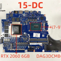 LAPTOP MOTHERBOARD FOR HP 0MEN 15-DC L52267-601 with SRFCP I7-9750H RTX 2060 6GB Fully Tested to Work Perfectly