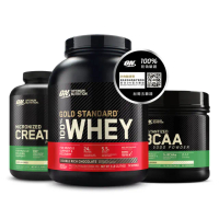 【ON 歐恩】金牌乳清+BCAA+肌酸(專業訓練組)