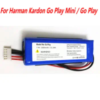 NEW 7.4V 3000mAh GSP1029102 01 Battery For Harman Kardon Go Play Mini / Go Play Speaker Batteries