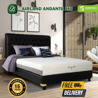 Springbed Airland Andante Air Latex (Firm) Komplit Set
