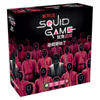 魷魚遊戲 Squid Game Cnt 繁體中文版 高雄龐奇桌遊 正版桌遊專賣 玩樂小子