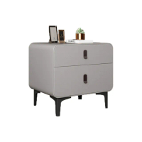 【WELAI】奶油風小型床頭櫃家用收納櫃-50x40x48cm(床邊櫃 收納櫃 抽屜櫃 床頭櫃)