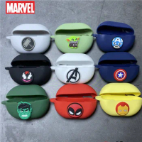 Cartoon Marvel Earphone Case For Huawei Freebuds Pro Soft Silicone Wireless Bluetooth Headphone Charger Protective Cover