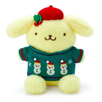 【震撼精品百貨】布丁狗 Pom Pom Purin ~日本SANRIO三麗鷗 布丁狗絨毛玩偶娃娃 (醜毛衣派對)*71065