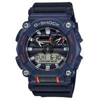 【CASIO 卡西歐】G-SHOCK 雙顯 男錶 電子錶 橡膠錶帶 防水200米 GA-900(GA-900-2A)