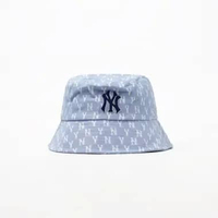 Topi MLB NY MONOGRAM NAVY BLUE 2 BUCKET HAT 100% ORIGINAL 57