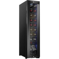 Ivation 18 Bottle Compressor Wine Cooler Refrigerator w/Lock | Large Freestanding Wine Cellar For Red, White