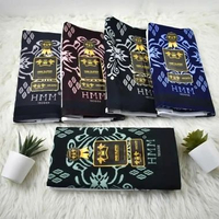 Sarung HMM Samarinda Putih Tumpal Perlengkapan Sholat Pria Premium Adem Anti Kusut C
