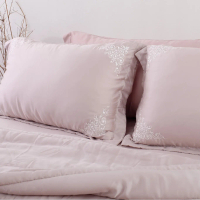 Sprei / Bedcover Serat Bambu Organic Sutra Lyocell Polos