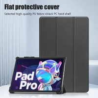 New Protective Case for Lenovo Tab P12 12.7 inch Tri-Folding Desktop Stand Anti-fall Cover for Lenovo Xiaoxin Pad Pro 12.7 Case