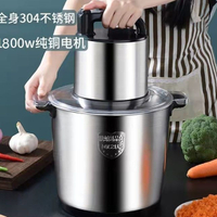 絞肉機新飛大容量絞肉機1800w家商用電動打肉餡攪拌機碎菜機辣椒攪碎機廷仔百货