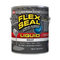 【FLEX SEAL】LIQUID萬用止漏膠 水泥灰 1加侖(FLEX SEAL LIQUID)