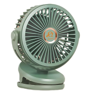 15000mAh Portable USB Rechargeable Clip Fan Strong Wind Mini Cooling Fan For Baby Stroller Table Fan